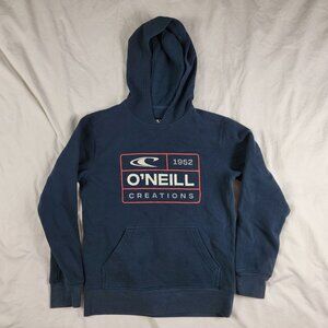 Oneill Creations Boys Medium Blue Pullover Sweater Hoodie Winter Warm Casual